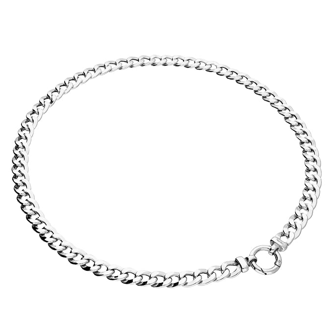 Silver Curb Chain