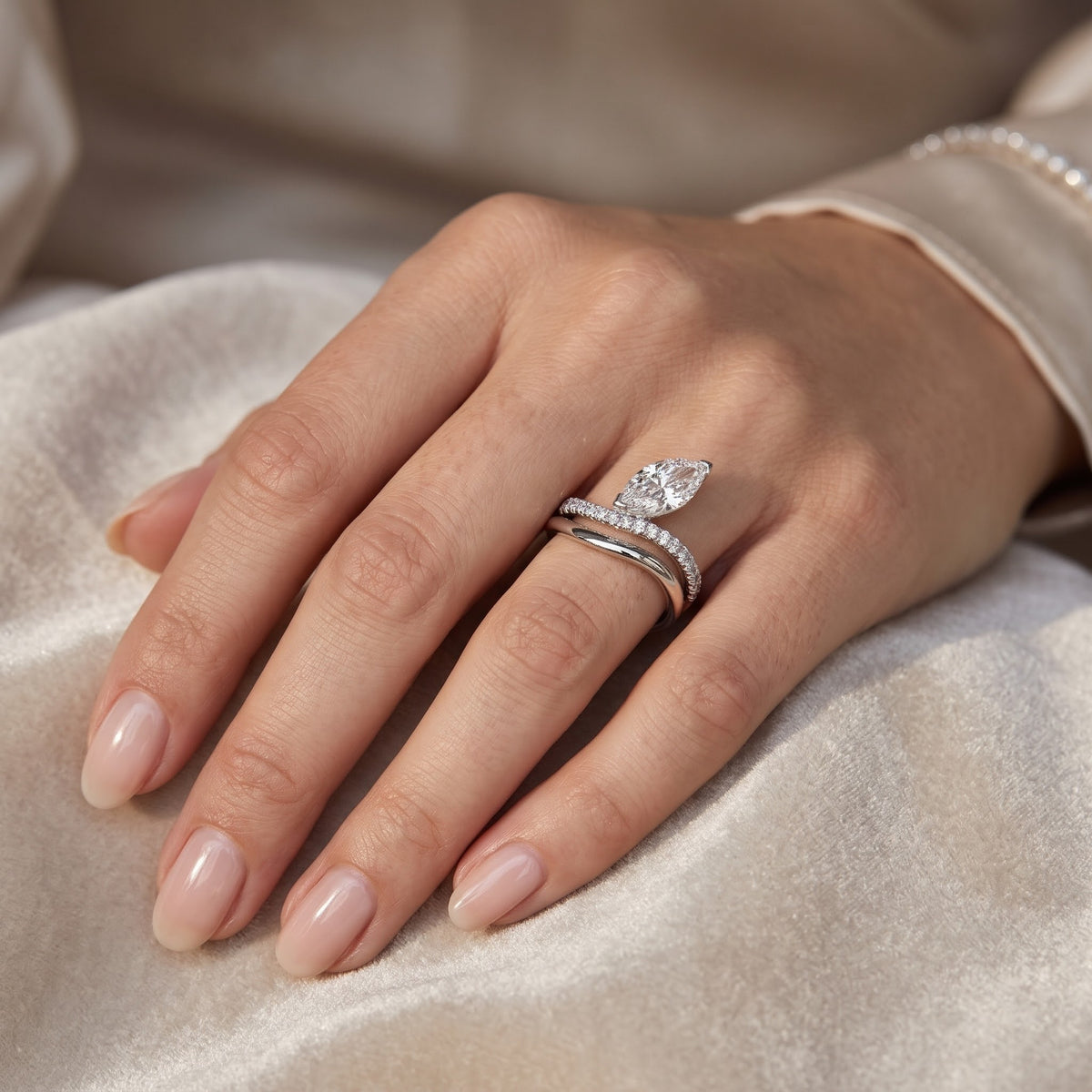 AURELLE | Marquise Lab-Grown Diamond Ring